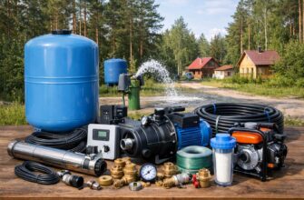 СНТ «Сосновая»: стоимость оборудования для водоснабжения