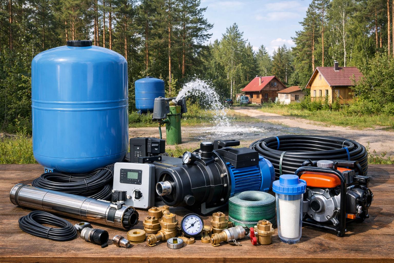 СНТ Сосновая ► Стоимость оборудования для водоснабжения: прозрачные цены и выгодные решения