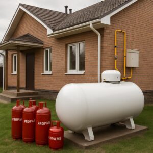 Ступино: автономная газификация частного дома на баллонном газе