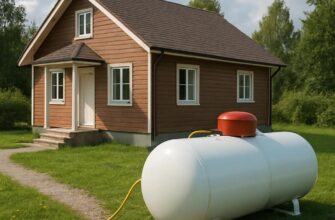 Шаховская: автономная газификация частного дома на баллонном газе