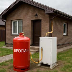Волоколамск: автономная газификация частного дома на баллонном газе