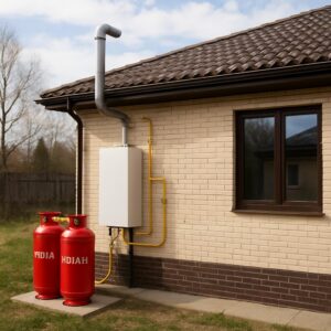 Зарайск: автономная газификация частного дома на баллонном газе