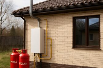 Зарайск: автономная газификация частного дома на баллонном газе