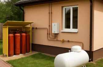 Коломна: автономная газификация частного дома на баллонном газе