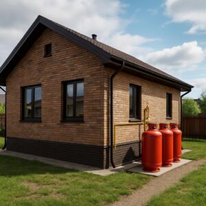 Лотошино: автономная газификация частного дома на баллонном газе