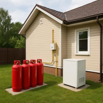 Красногорск: автономная газификация частного дома на баллонном газе — преимущества и порядок подключения