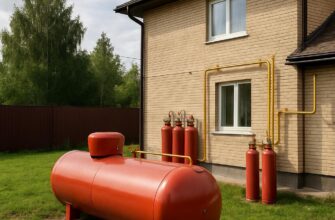 Автономная газификация частного дома в Серпухове