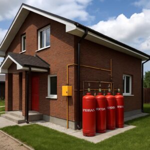 Наро‑Фоминск: автономная газификация частного дома на баллонном газе