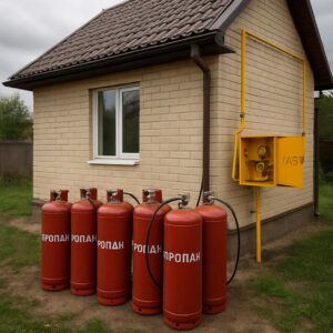 Люберцы: автономная газификация частного дома баллонным газом