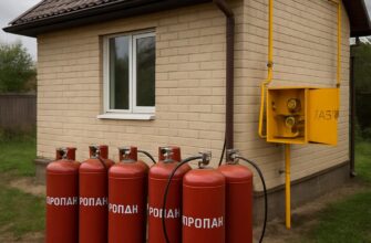 Люберцы: автономная газификация частного дома баллонным газом