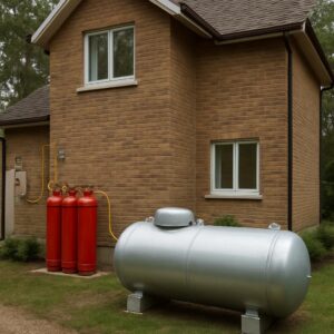 Ногинск: автономная газификация частного дома на сжиженном баллонном газе