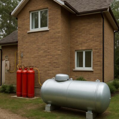 Ногинск: автономная газификация частного дома на сжиженном баллонном газе