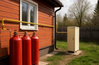 Можайск: автономная газификация частного дома на баллонном газе