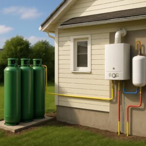 Видное: автономная газификация частного дома на баллонном газе