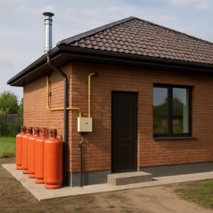 Подольск: автономная газификация частного дома на баллонном газе