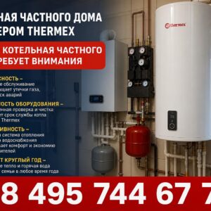 Котельная частного дома с бойлером Thermex