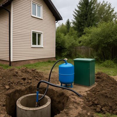 Автономное водоснабжение частного дома на Сходненском шоссе