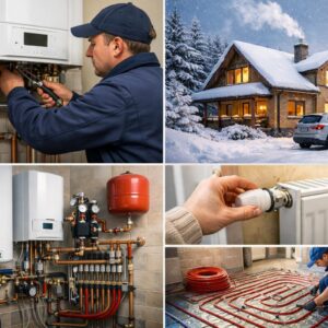 Установка автономного отопления