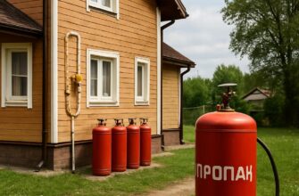 Тучково: автономная газификация частного дома на баллонном газе