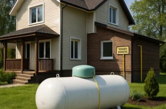 Талдом: автономная газификация частного дома на баллонном газе