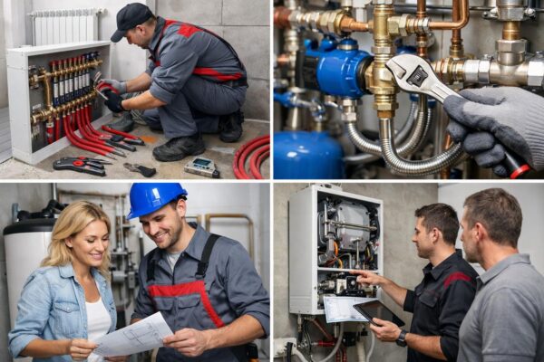 Ремонт и монтаж систем отопления и водопровода