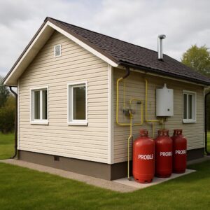 Шатура: автономная газификация частного дома на баллонном газе