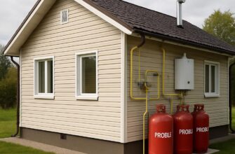 Шатура: автономная газификация частного дома на баллонном газе