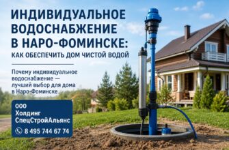Индивидуальное водоснабжение в Муханово