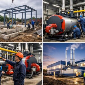 Строительство и монтаж тепловых котельных