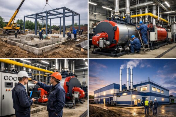 Строительство и монтаж тепловых котельных