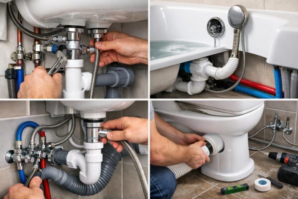 Подключение сантехнических приборов к системе водоснабжения