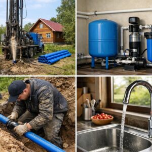 Водоснабжение дачи под ключ