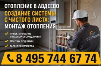 Отопление в Авдеево - ремонт