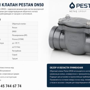 Обратный клапан Pestan DN50