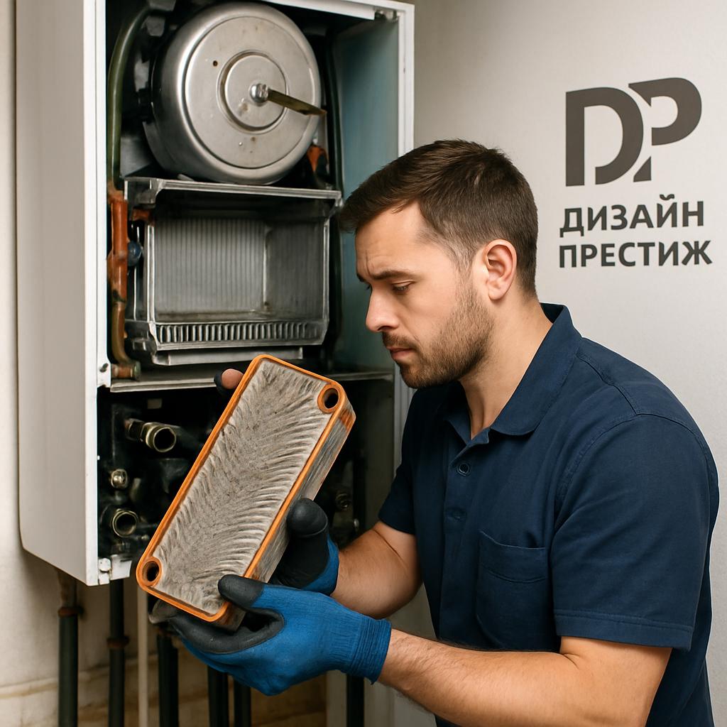 Ремонт теплообменников котла частного дома