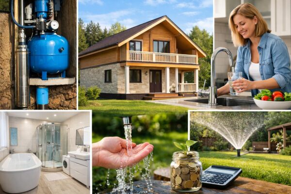 Автономное водоснабжение частного дома в Хотьково