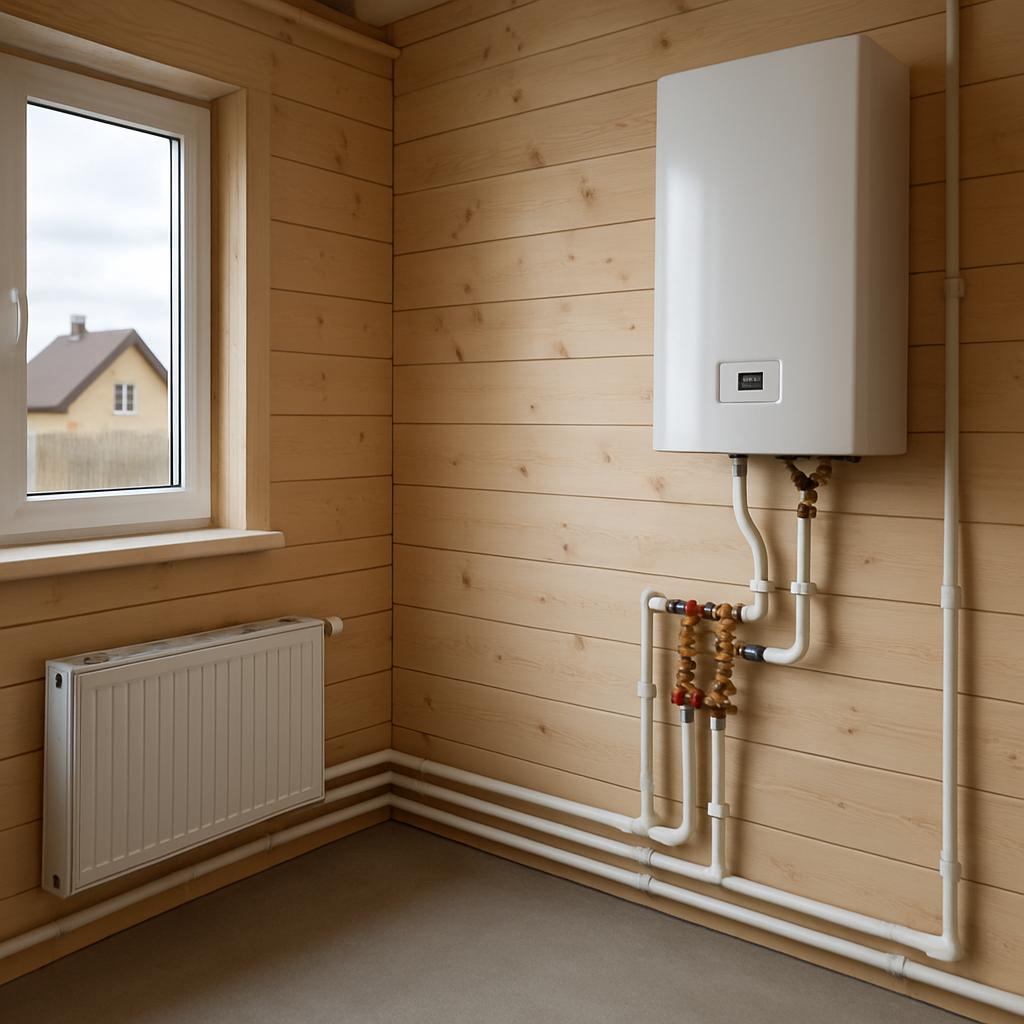 Монтаж отопления без газа в Апрелевке