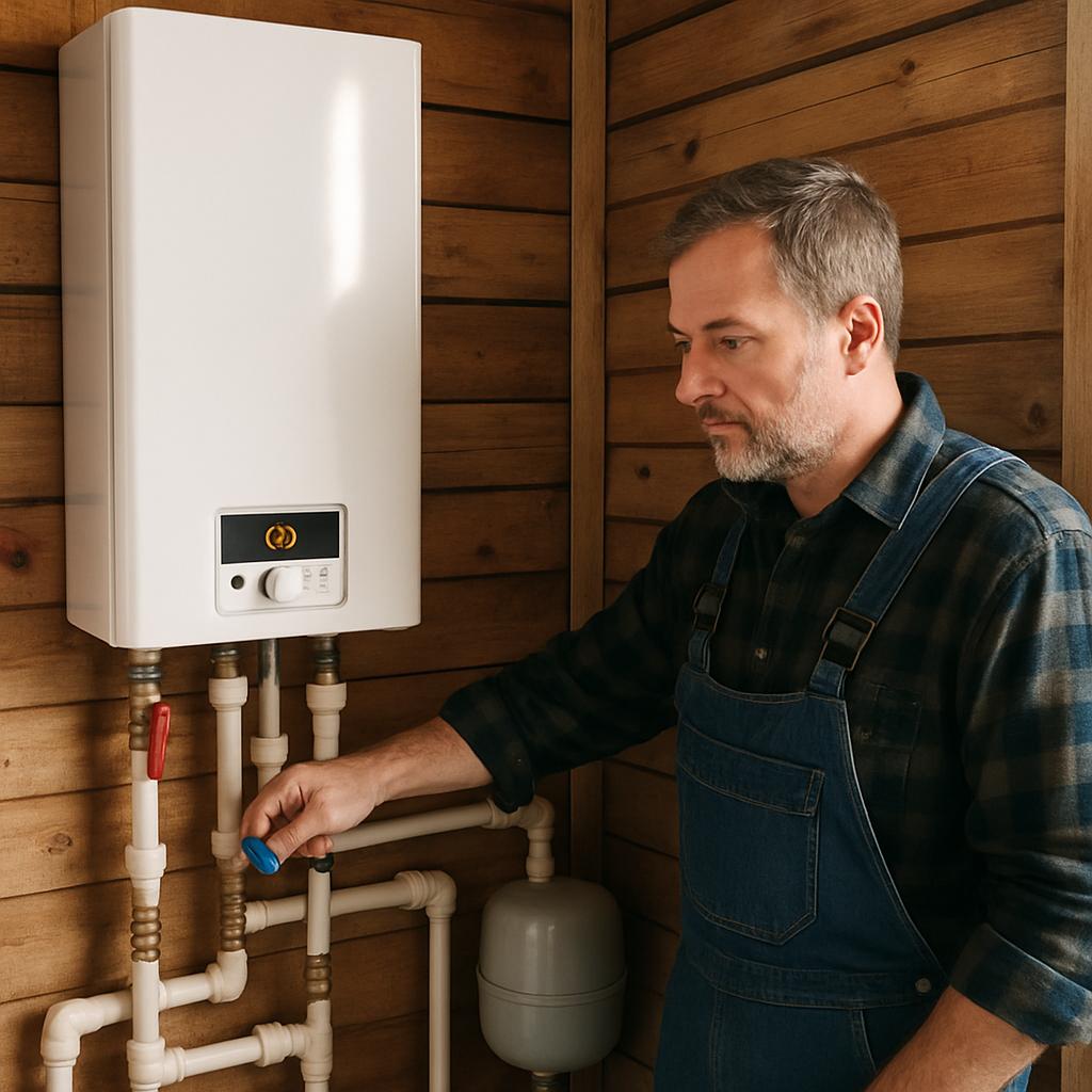 Отопление дачи электрическим котлом — руководство