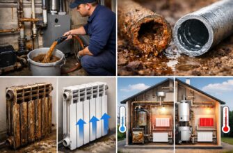 Зачем промывать систему отопления частного дома