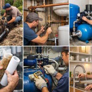 Ремонт и обслуживание систем водоснабжения