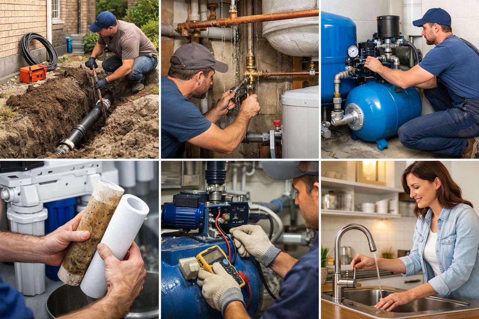 Пошаговое руководство: Ремонт и обслуживание систем водоснабжения частного дома — этапы работ и сроки