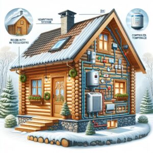 Комбинированное отопление коттеджа с использованием антифриза