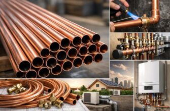 Труба медная неотожженная 22×1 — штанга 5 м