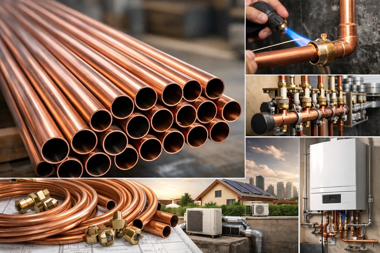 Почему выбирают Труба медная неотожженная 22х1 - штанга 5м: преимущества от «Инженерные коммуникации»