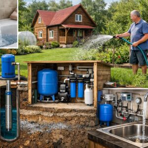 Водоснабжение дачи из скважины