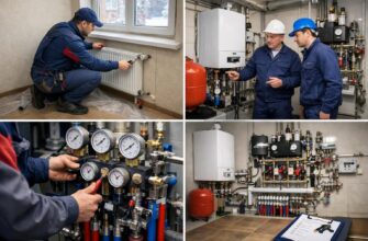 Монтаж отопления под ключ в Видном