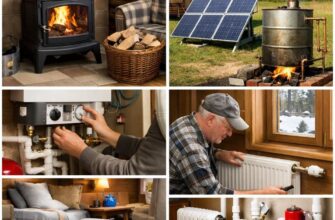 Отопление на даче своими руками