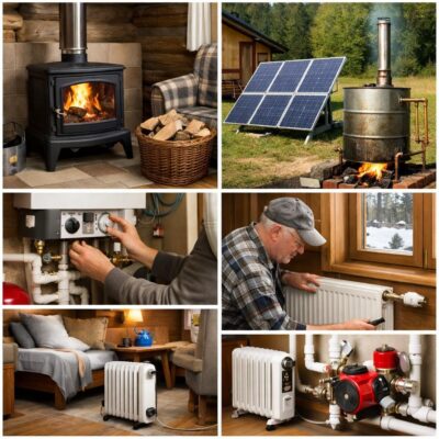 Отопление на даче своими руками: простые и надёжные решения