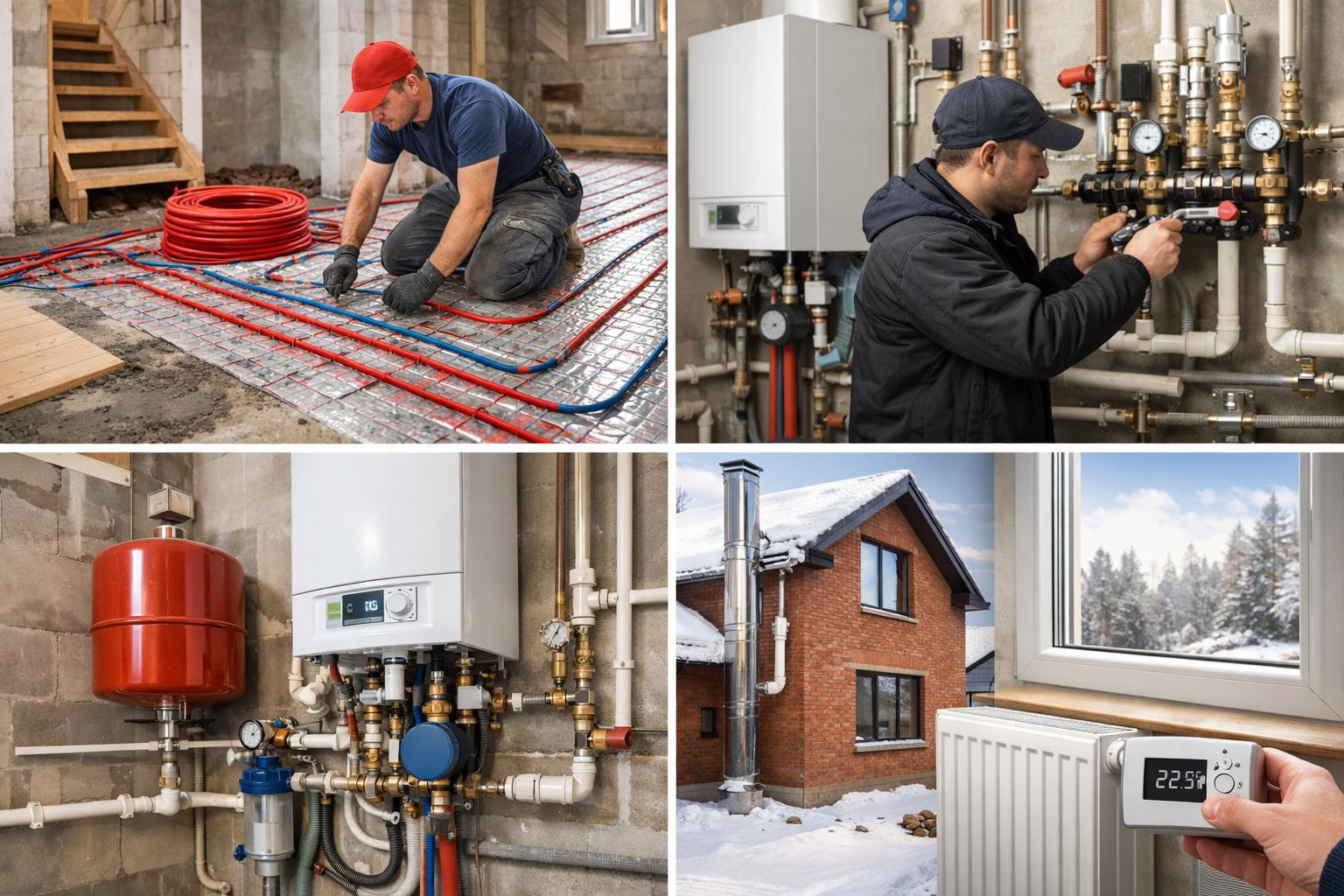 Монтаж отопления в Брехово — полное руководство для владельцев частных домов от «Инженерные коммуникации»
