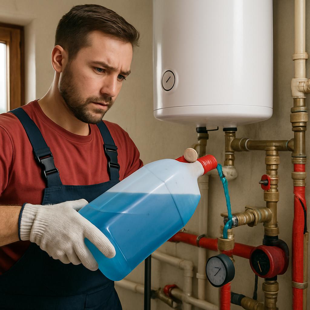 Срочная замена теплоносителя в частном доме